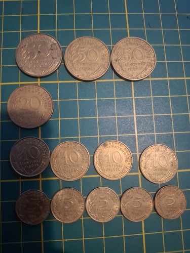 Lot pièces france 10 20 - france,
