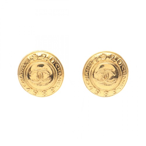 Boucle oreille ronde - boucle, chanel