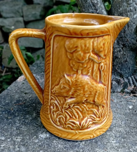 Pichet faience digoin - en,