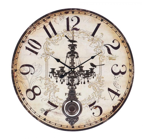 Montre murale ronde pendule - ronde,