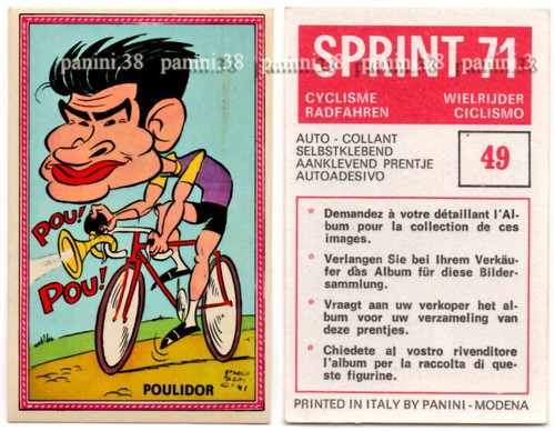 Sticker poulidor sprint - n°49,