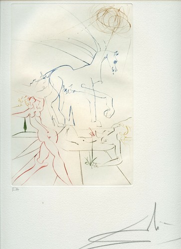 Dali salvador gravure 1973 - dali,