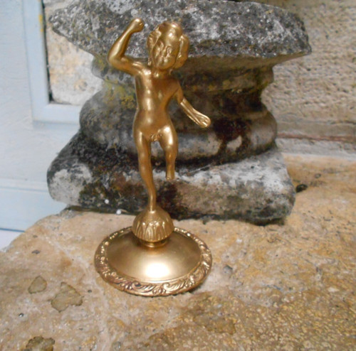 Chérubin ancien bronze - en,