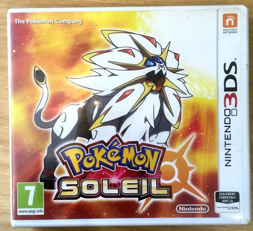 Pokémon soleil complet boîte - soleil,