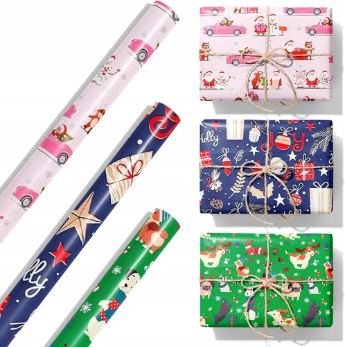 Papier cadeau noël - papier,