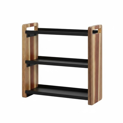 étagère niveaux bois et - Étagère, à