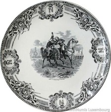 W5667 Rare Assiette General Desaix Napoléon Bonaparte Marengo 1800 1880's AU