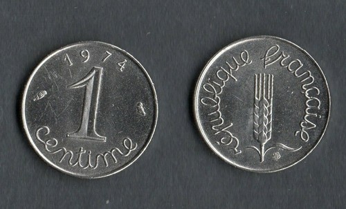 Rare monnaie centime - epi, de