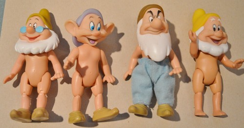 Figurines blanche neige - 4, "blanche