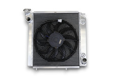 Radiateur ALU Renault R11 R9 Turbo 50mm Piquages Gros Volume Radiator Aluminium