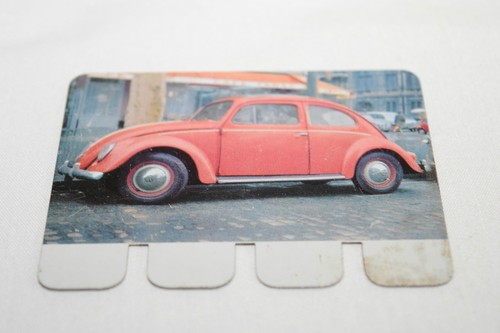 Coop plaque metal card vw - card, 88