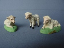 SANTON MOUTONS ANCIENS POUR CRECHE