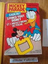 LIVRE ** MICKEY PARADE 76 PINCE TOUT MEMO SANS** JOURNAL Walt Disney BD ALBUM a