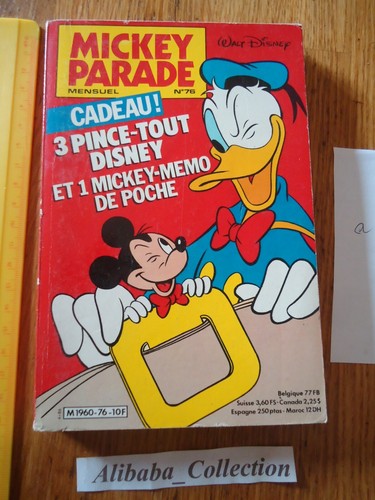 Livre mickey parade 76 - **,