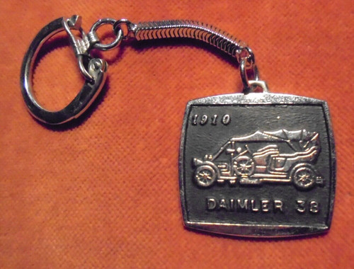 Porte clés métal daimler - porte-clés,