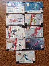 TELECARTE BOSE ALBERTVILLE 1992  N/S/B Série Complète 