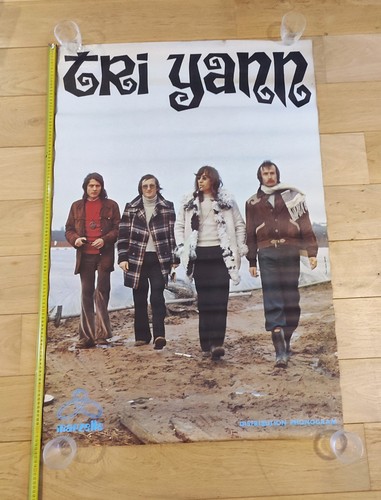 Affiche poster ancien - affiche, groupe