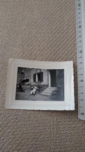 Photo ancienne noir - , et