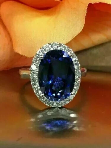 Bague ovale ct saphir - ct,