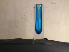 # Vase bleu Murano Sommerso