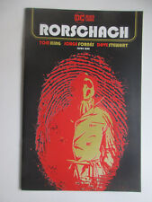 éditions DC comics  BLACK LABEL  " RORSCHACH " # 1  en V.O