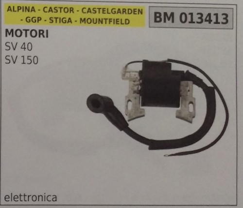 Bobine moteur alpina castor - bobine,