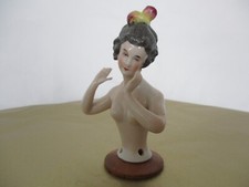 Art Deco Lady with Flower &
