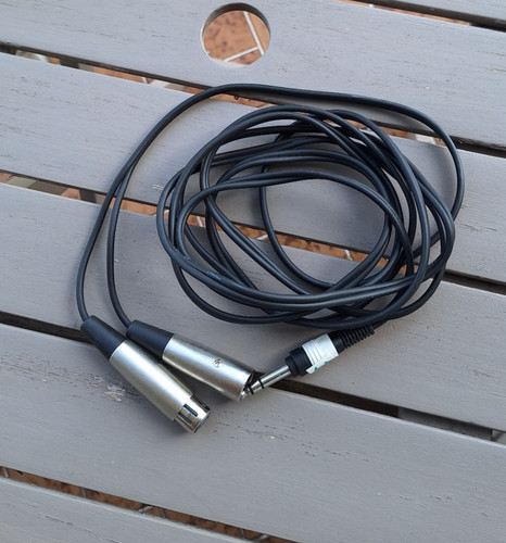 Câble microphone xlr - 4, m