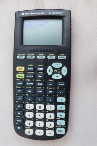 Calculatrice graphique texas - graphique,