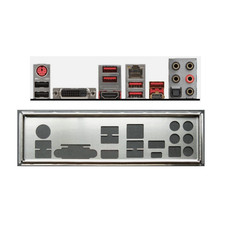 I/O Shield For MSI X370 GAMING PRO CARBON, X370 GAMING PRO CARBON AC Backplate