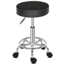 Tabouret de travail bar bureau tabouret à 360° roulettes siège pivotant