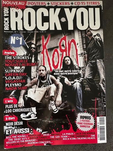 Magazine rock you korn - you,