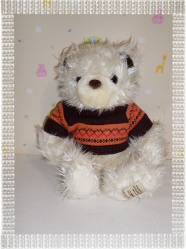 Peluche ours ecru - ⑫, pull