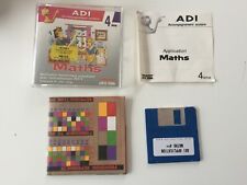 Adi application accompagnement scolaire 4eme maths Atari ST/AMIGA Francais