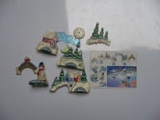 Kinder maxi Noël Paysage avec BPZ Année 2003