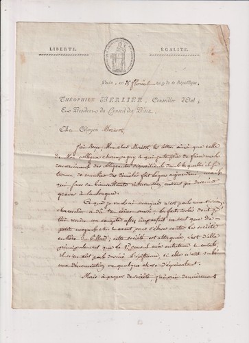 Révolution berlier - révolution., an