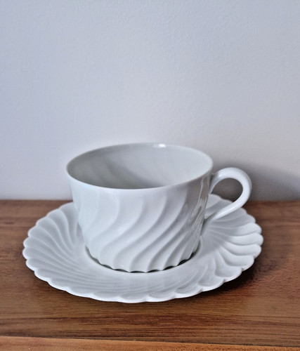 Tasse sous porcelaine - sous,