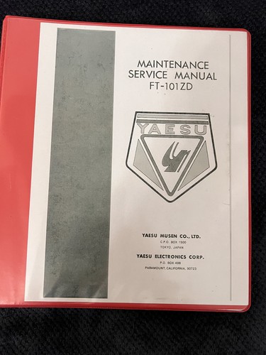 Yaesu 101zd maintenance - ft-101zd,
