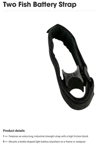 Fish bike block battery - bike,