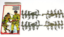 ATLANTIC SERIE EXPORT 101 1/72 SOLDATS PARACHUTISTES PARATROOPERS VINTAGE + BOX