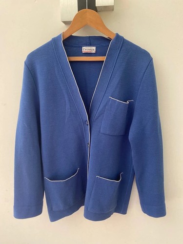 Cardigan devernois bleu taille - cardigan,