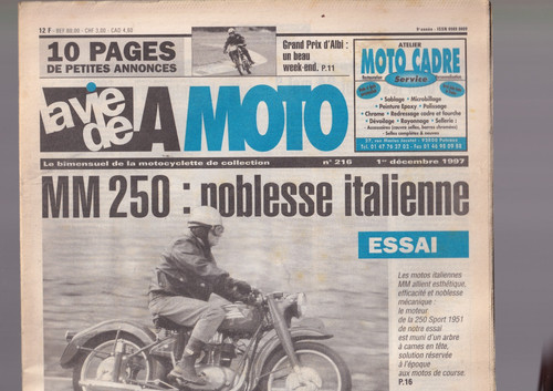 Vie moto n 216 - vie, n°216