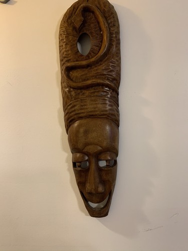 Hand carved wooden african - hand,