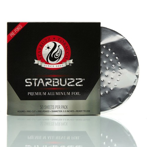 Starbuzz pre poked hookah - hookah, foil