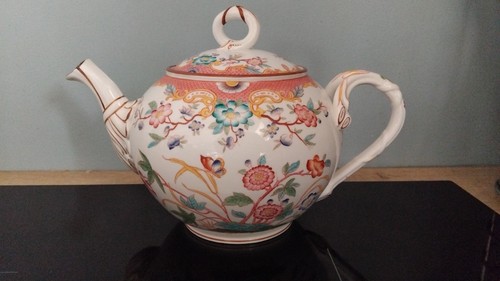 Theiere faience sarreguemines - theiere,