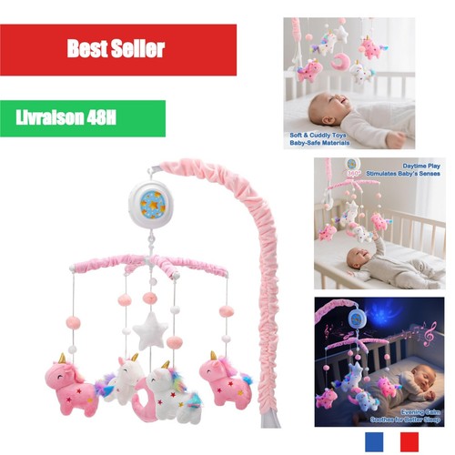 Mobile musical lit - , bébé