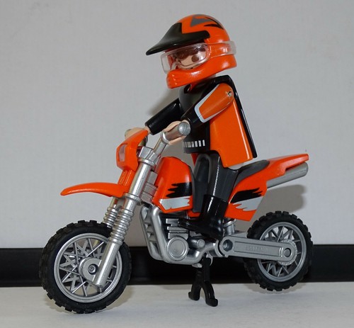 Playmobil moto cross trial - playmobil,