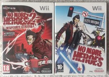 Lot 2 Jeux Wii – NO MORE HEROES 1 + 2
