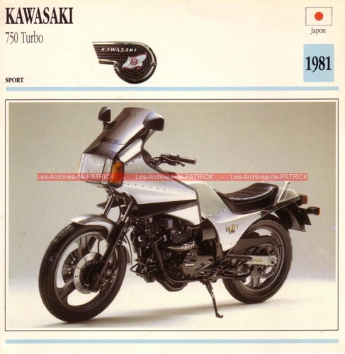 Kawasaki 750 turbo - zx,
