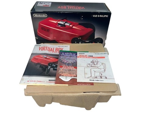 Nintendo virtual boy console - virtual,